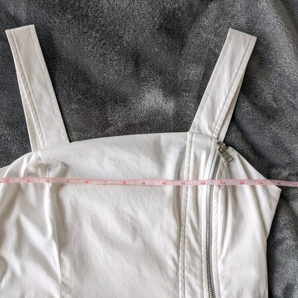 MARC NEW YORK - NEVER WORN- White Shift Dress -6 - modern simple minimalist… - Picture 3 of 15
